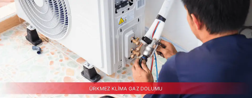 Ürkmez İlçemi Viessmann Klima Gaz Dolumu